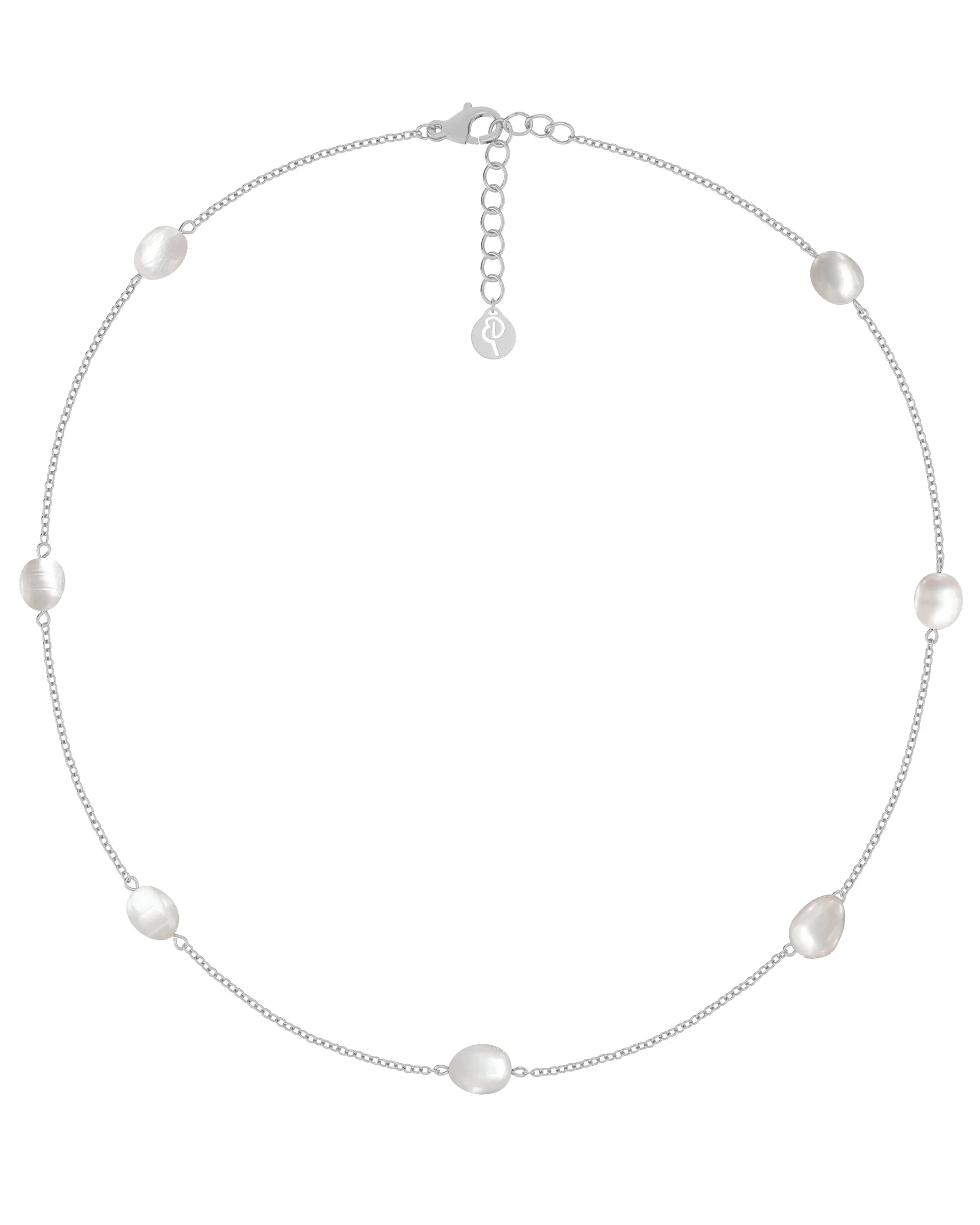 Perla Necklace Multi Silver Edblad