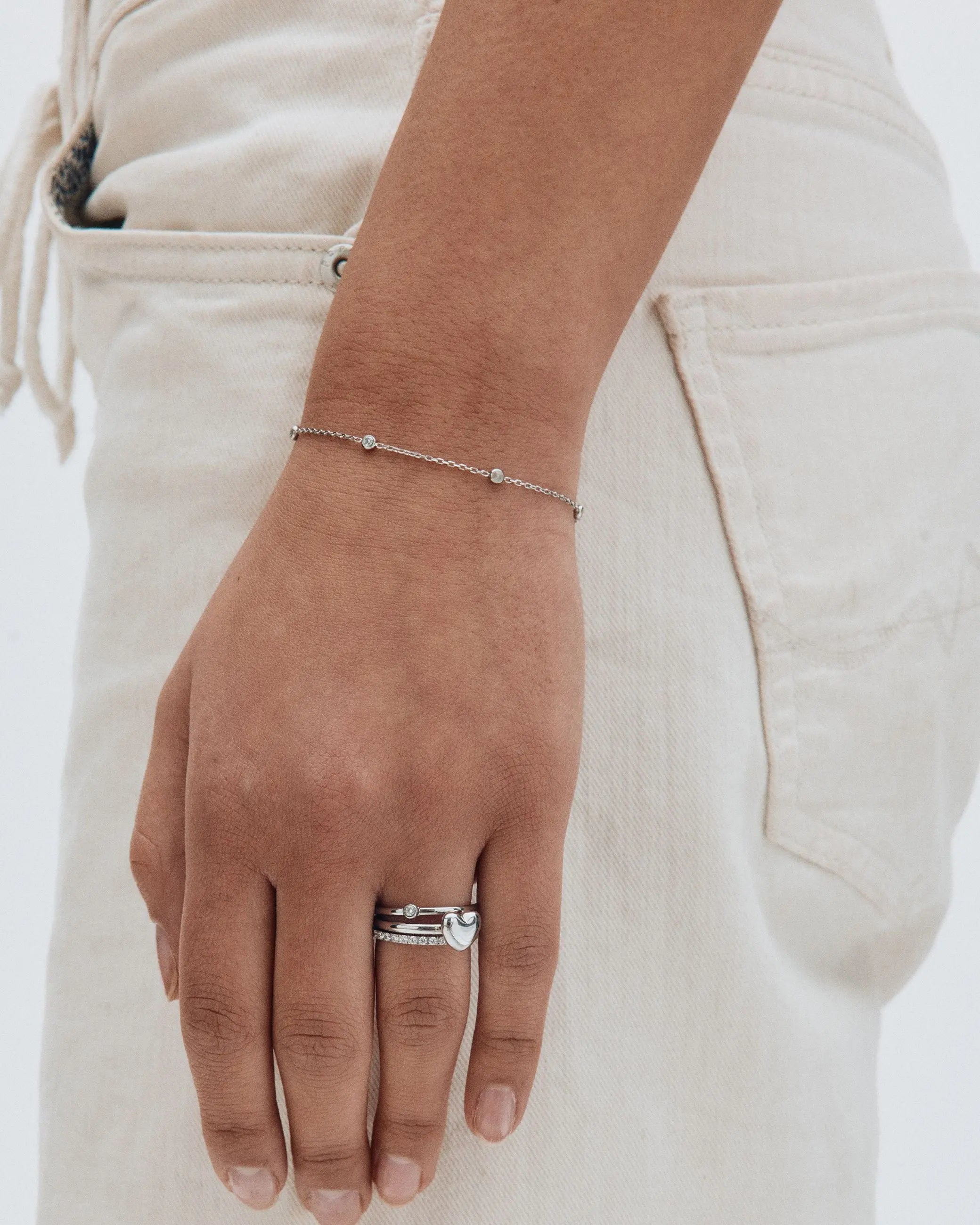 Petite Bracelet Silver Edblad