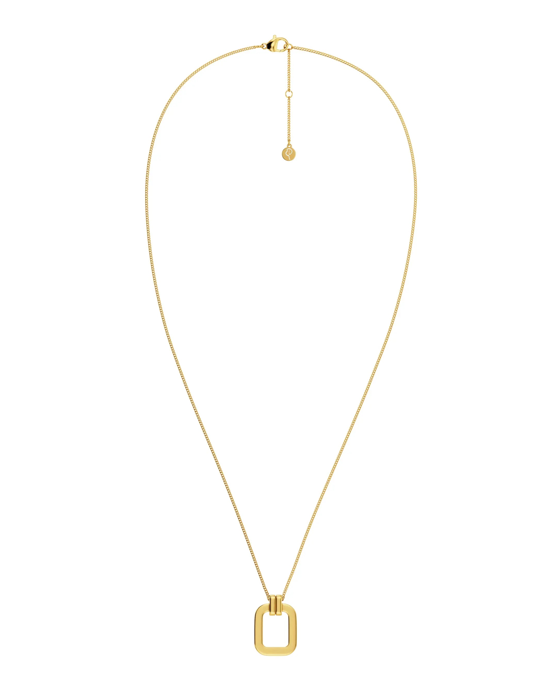 Plaza Necklace L Gold Edblad
