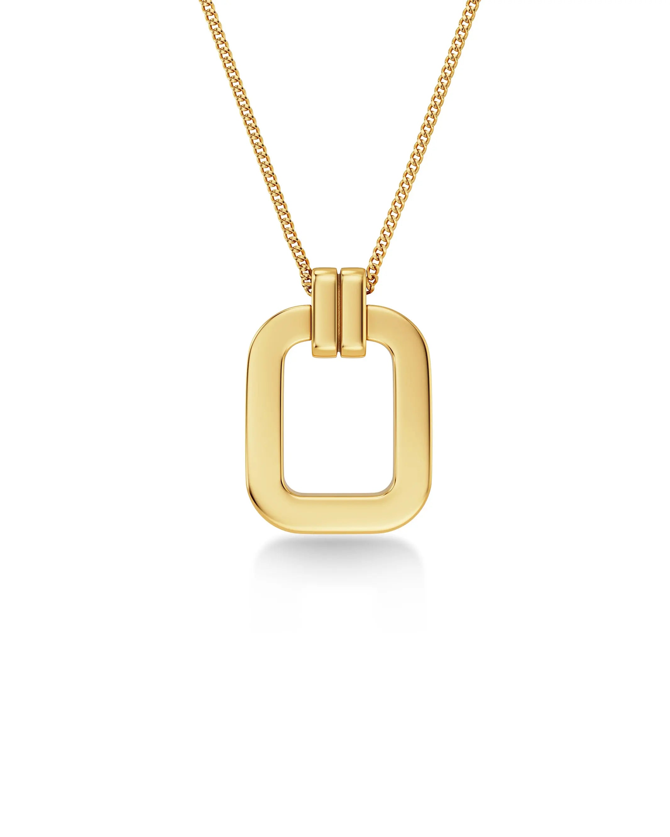 Plaza Necklace L Gold Edblad