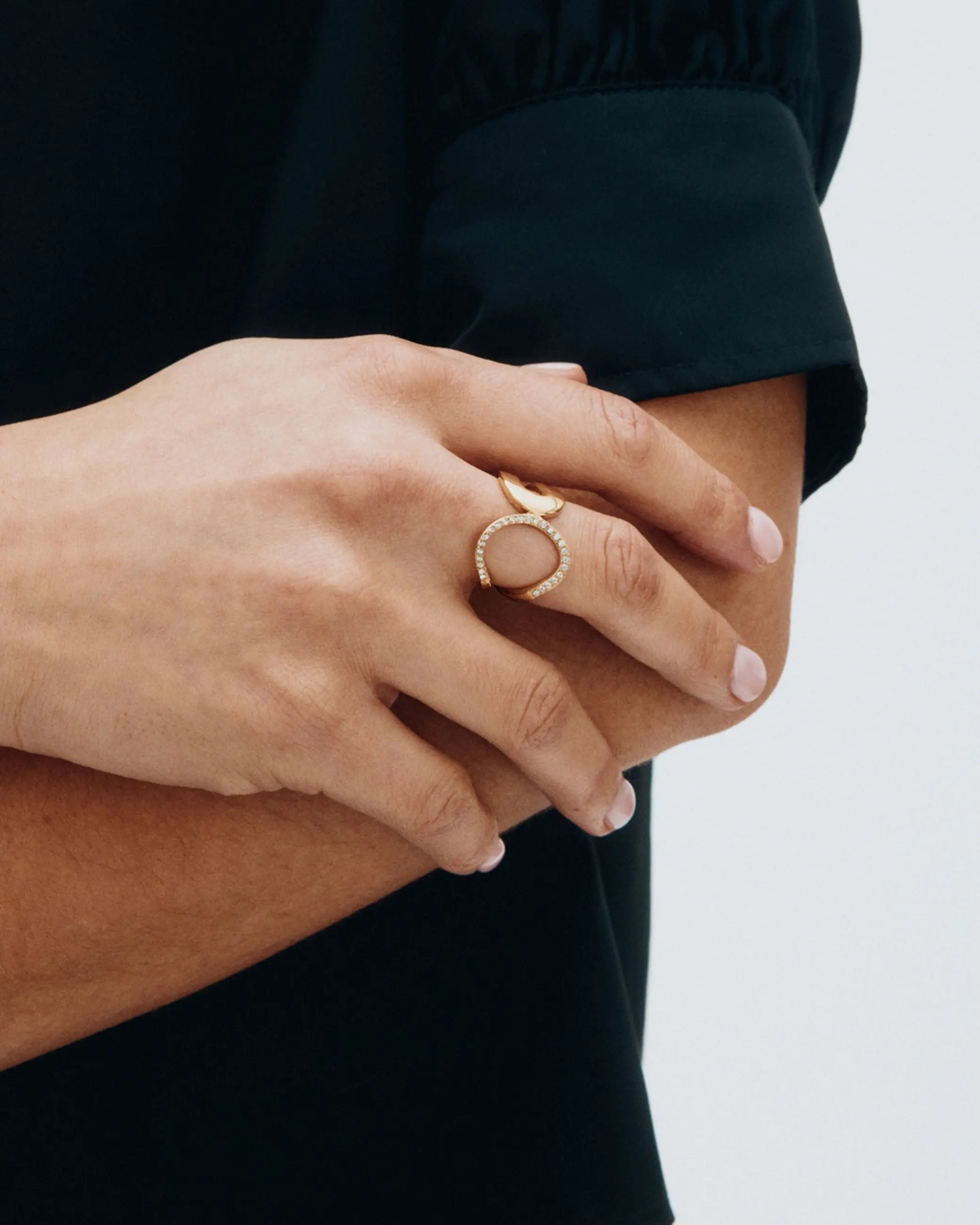 Plie Ring Gold Edblad NZ