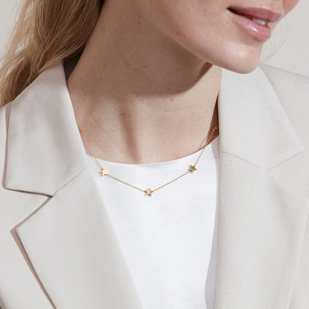 Sirius Necklace Multi Gold Edblad