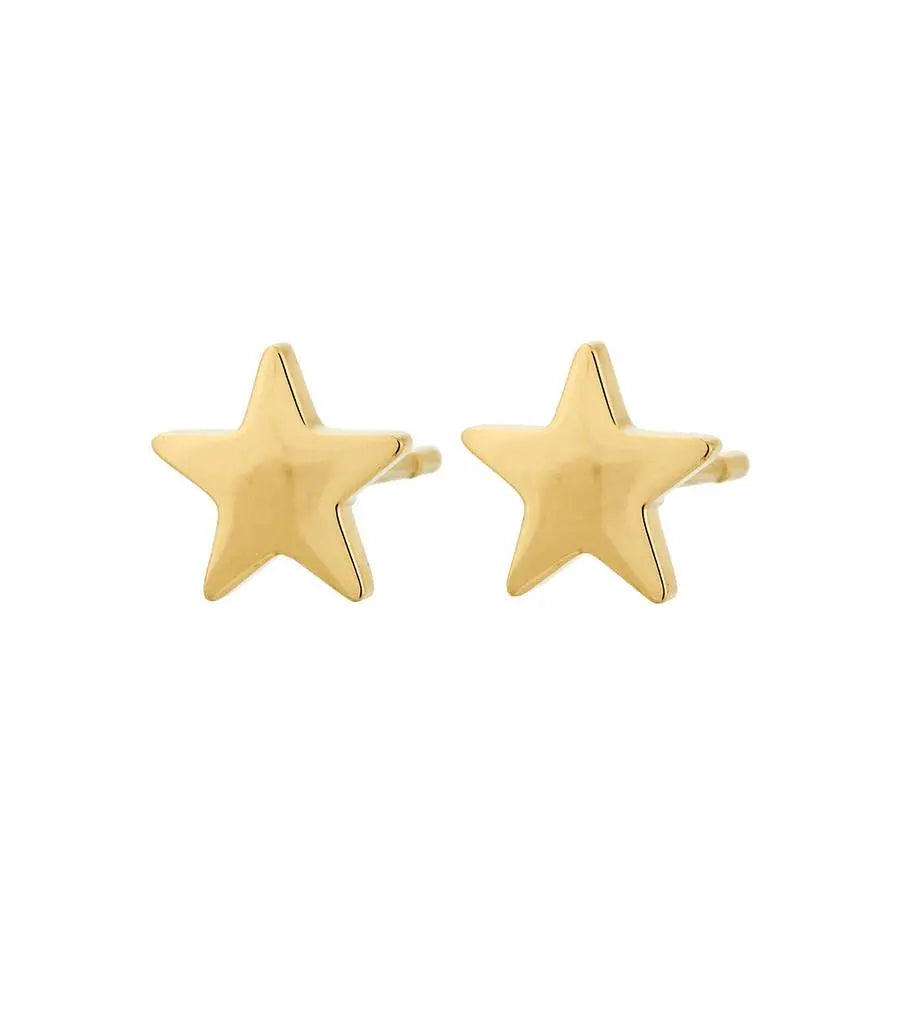 Sirius Studs L Gold Edblad