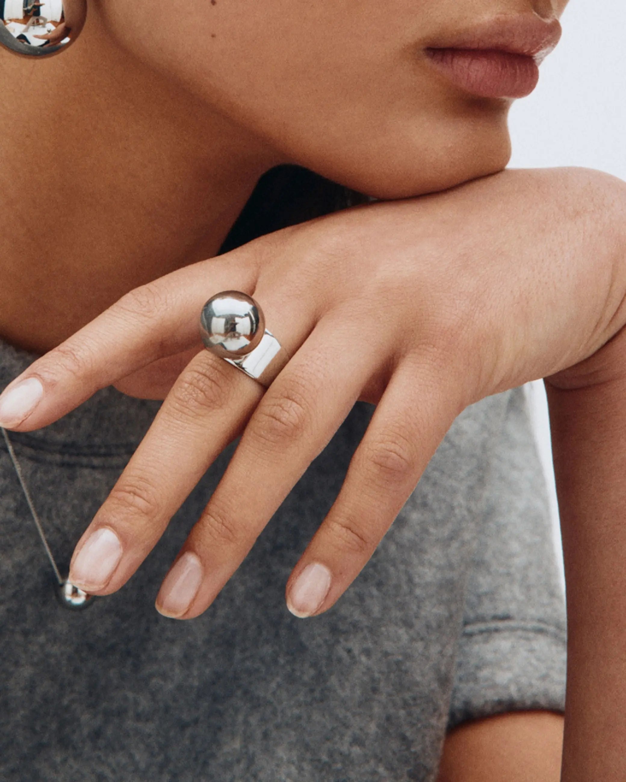 Sphere Ring Steel Edblad NZ