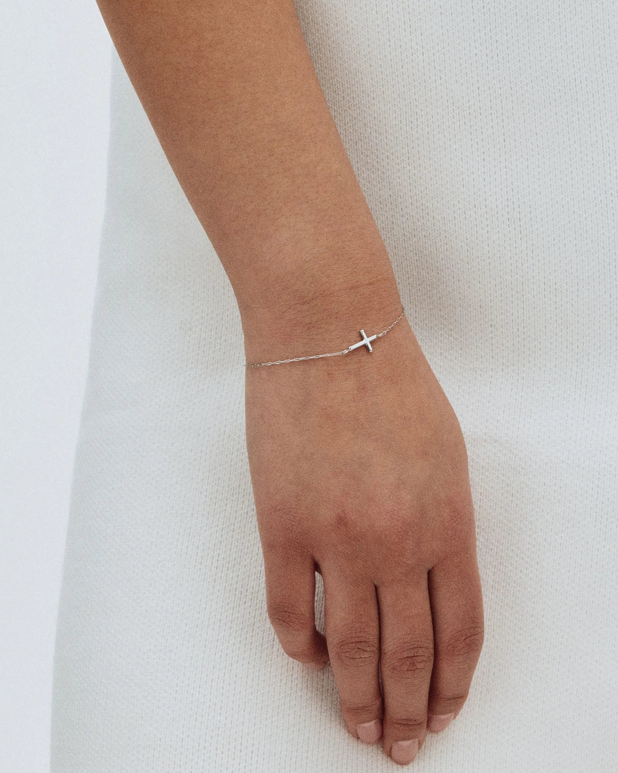 Spirit Cross Bracelet Silver Edblad