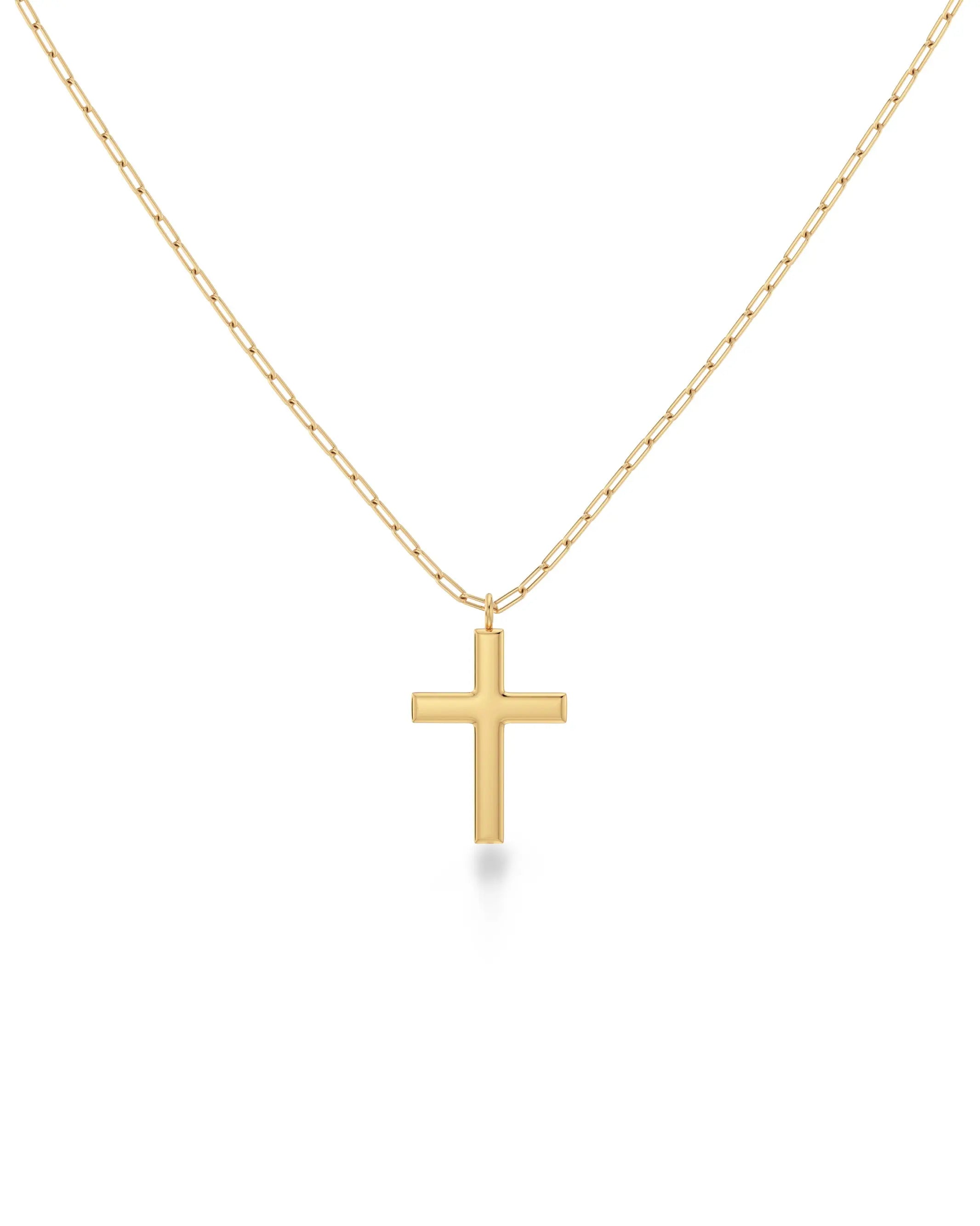 Spirit Cross Necklace Gold Edblad