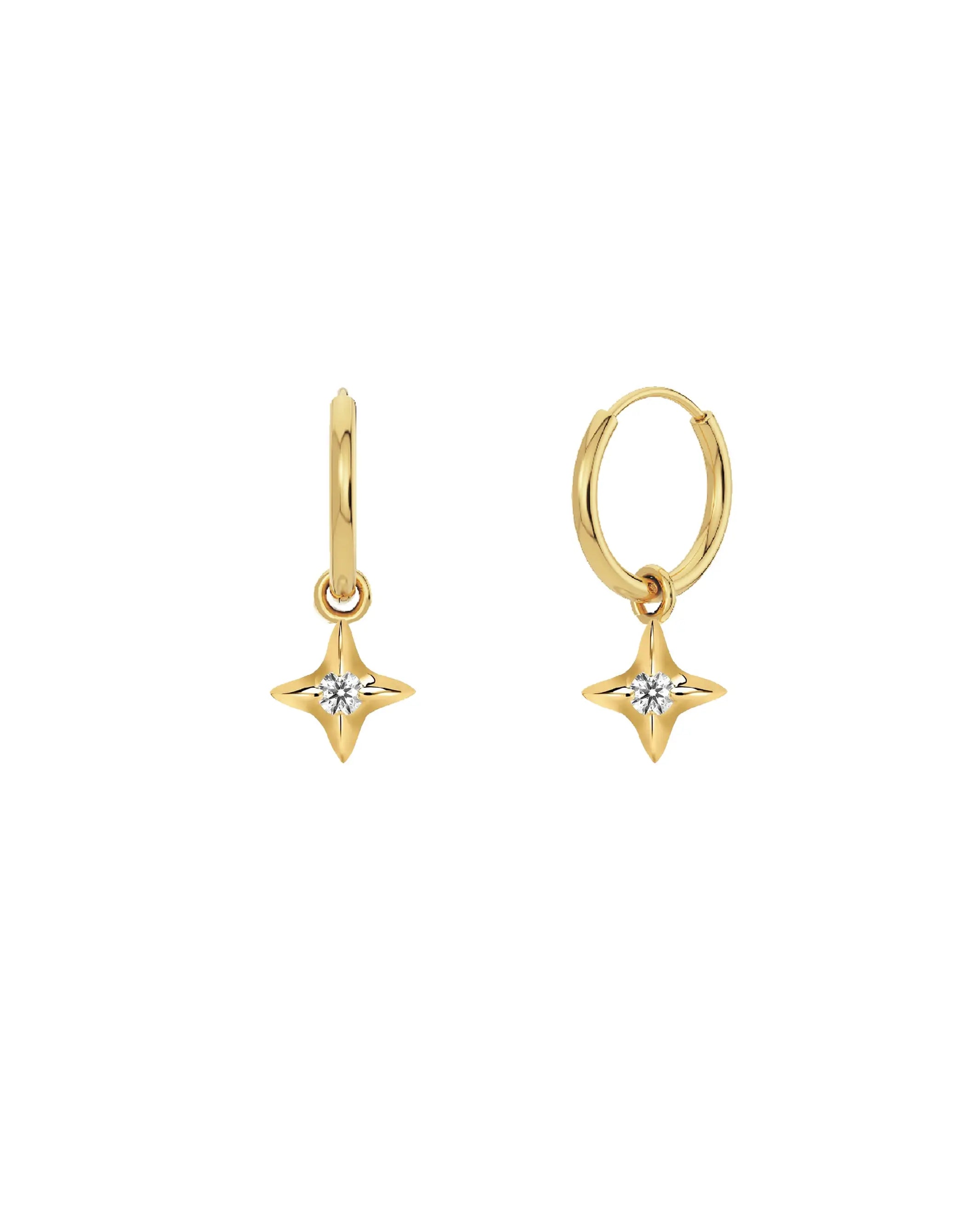 Stellar Hoops Gold Edblad