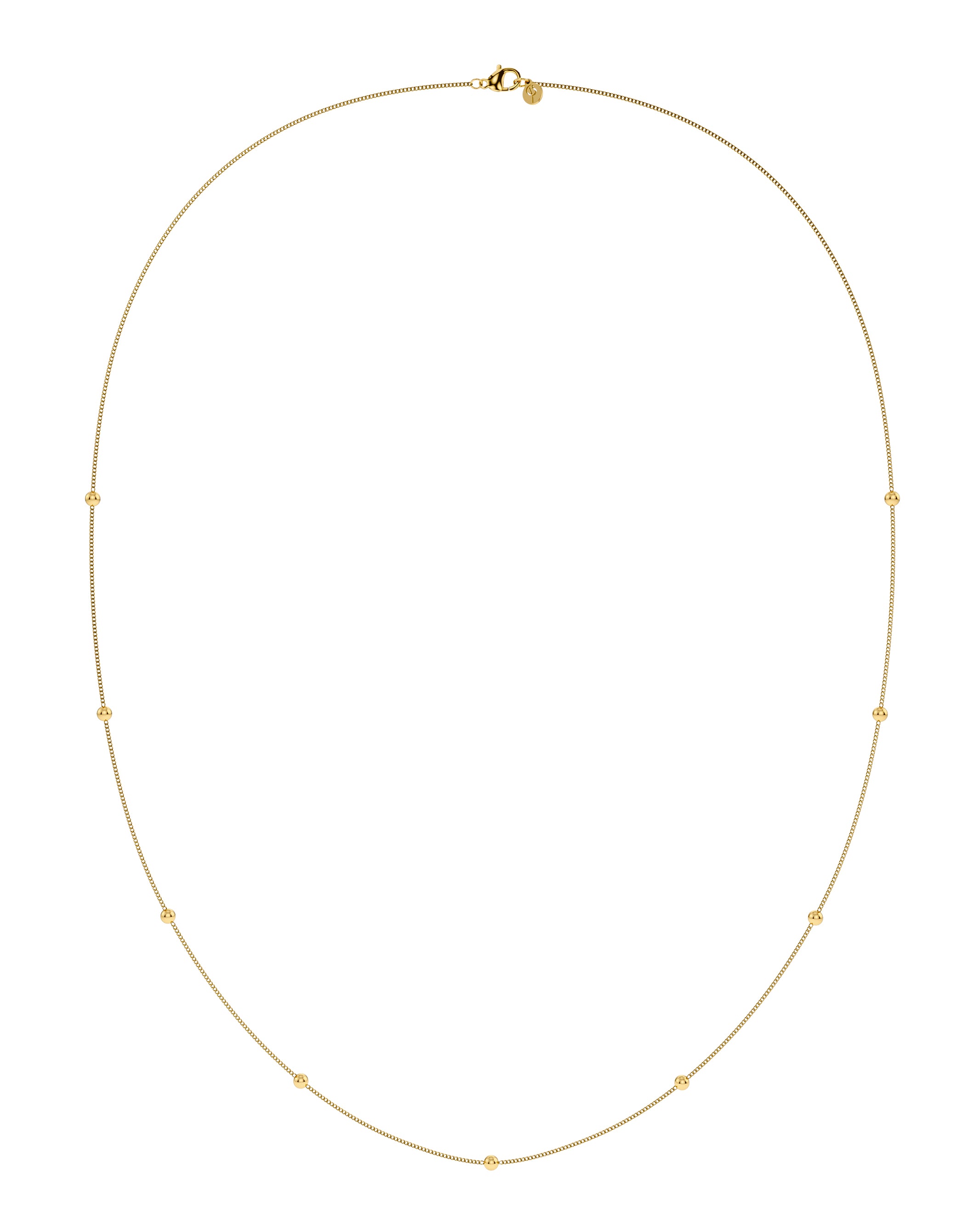 Stud Necklace Gold