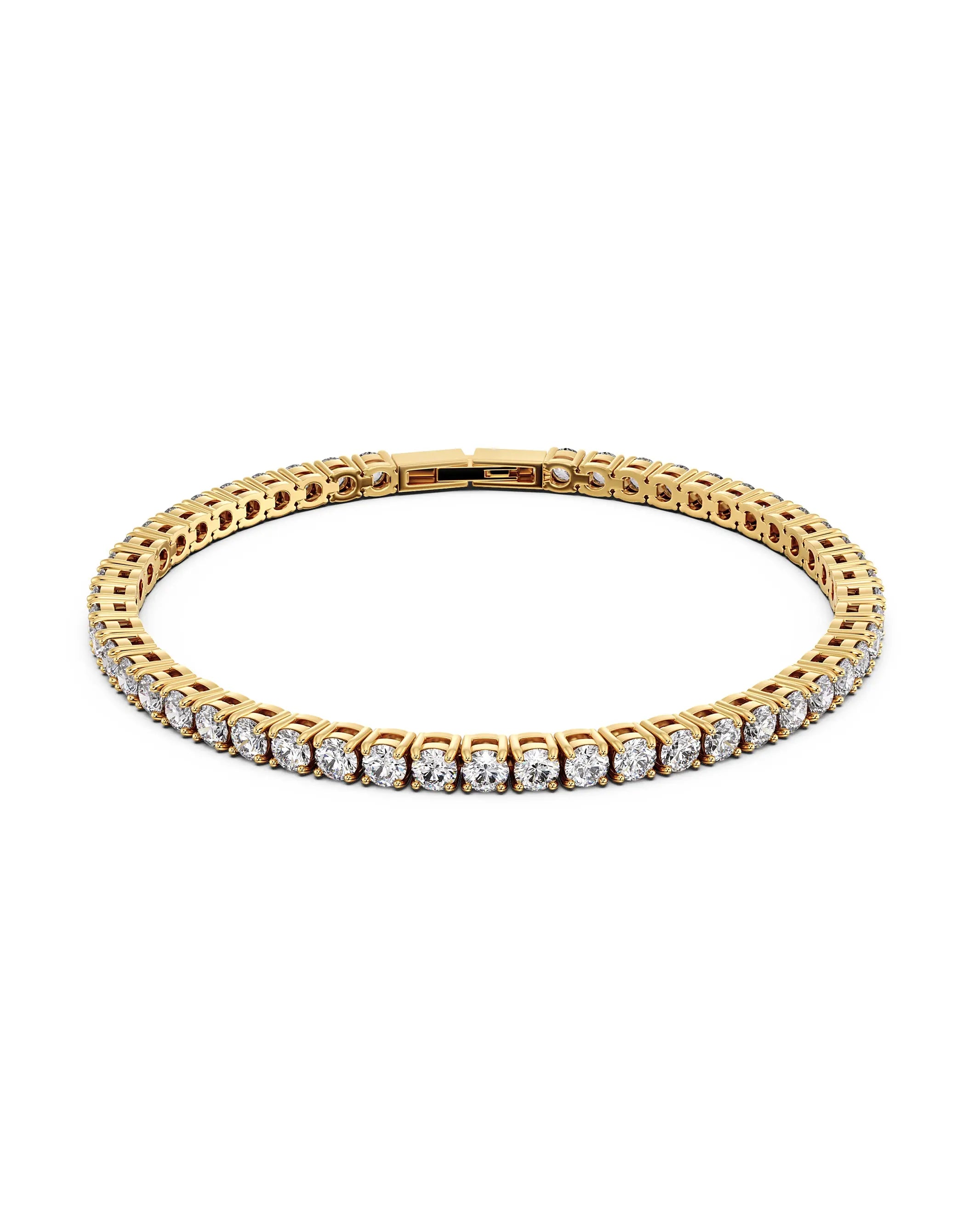 Tennis Bracelet Gold Edblad