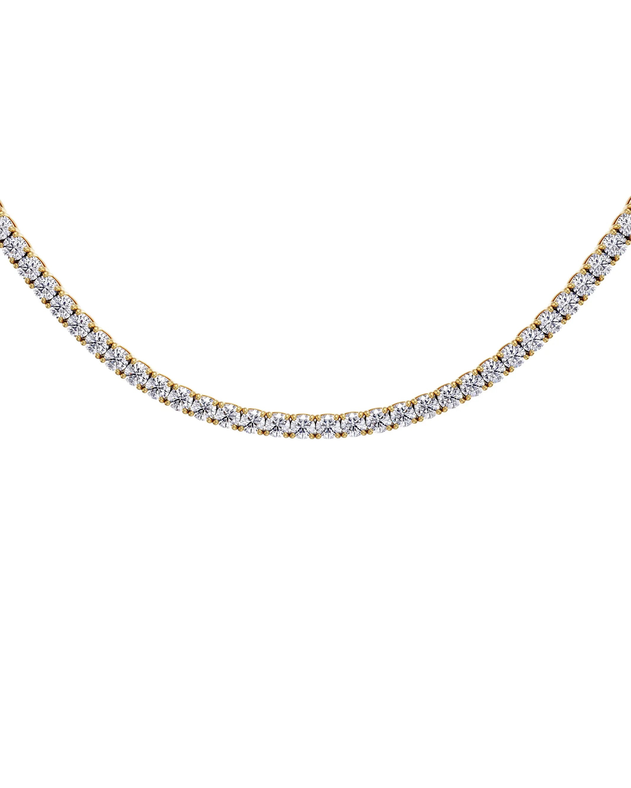 Tennis Necklace Silver Edblad
