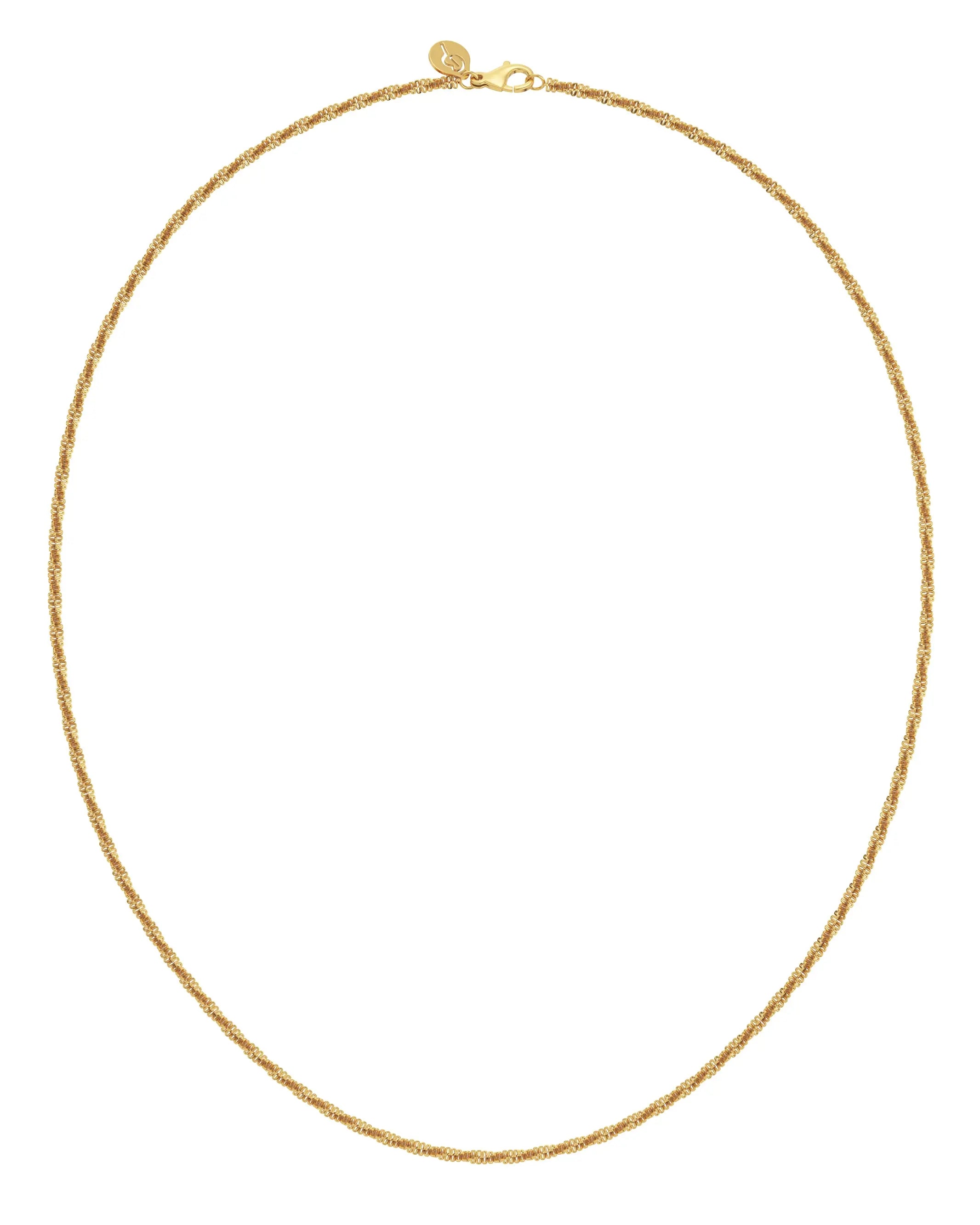 Tinsel Thin Necklace Gold Edblad