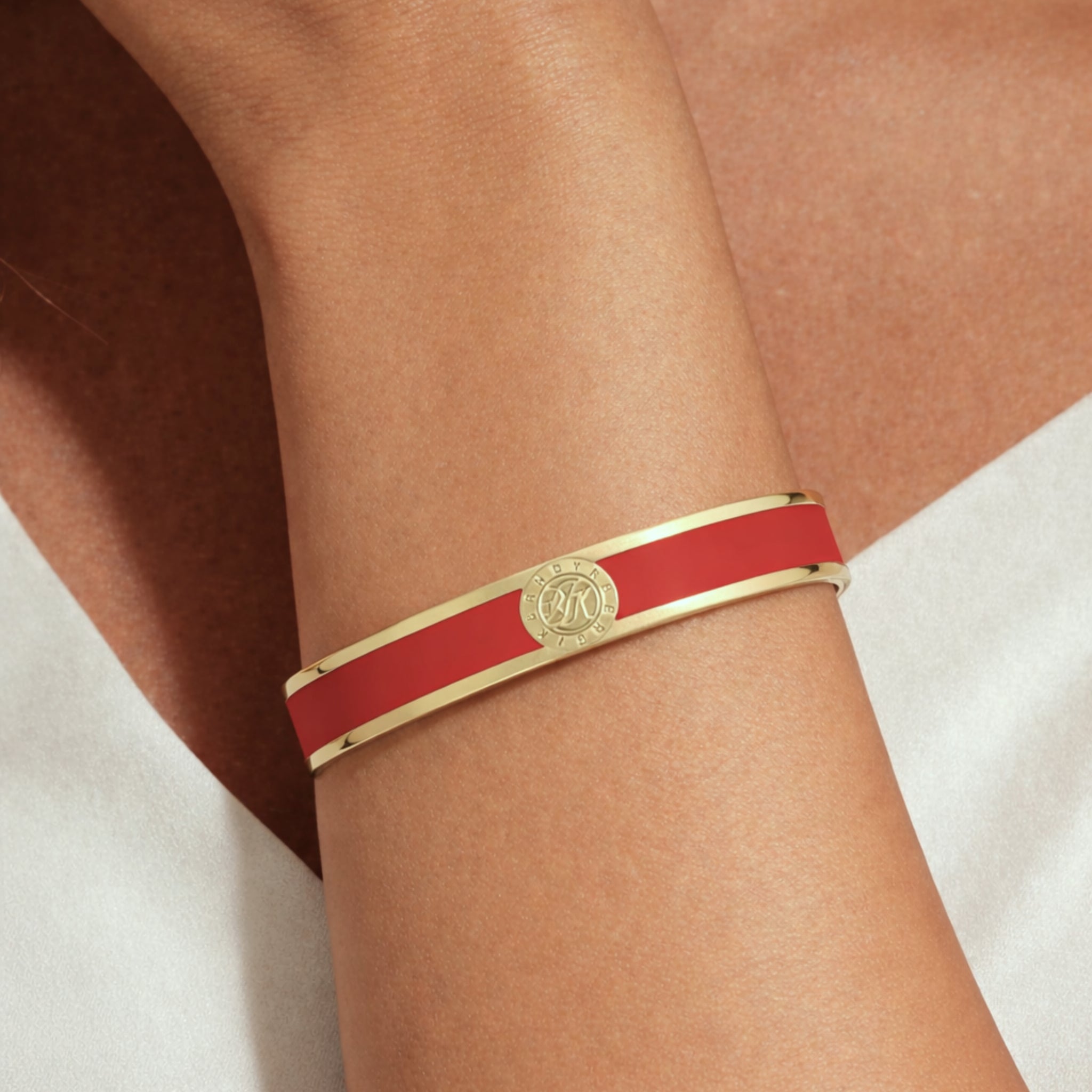 Pennika Gold Bracelet – Red
