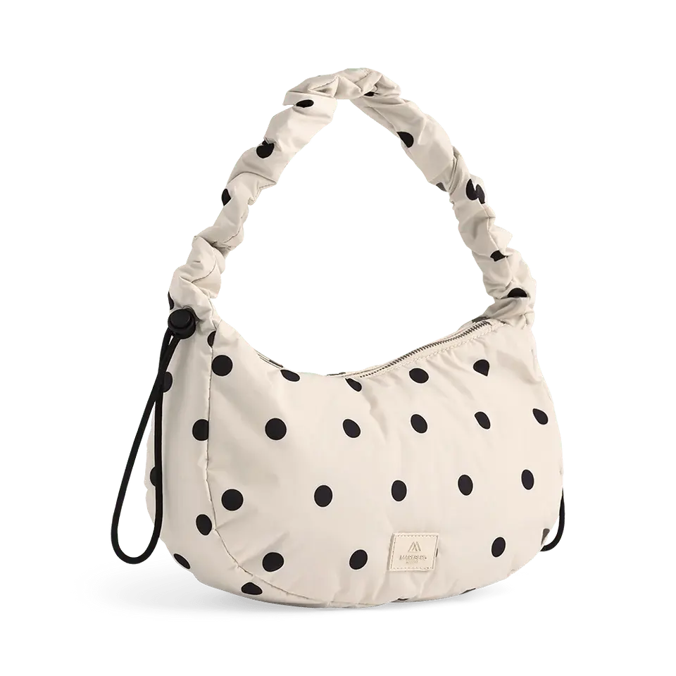 Crave Bag, Recycled, Polka Dot, Creme - Dyrberg/Kern NZ