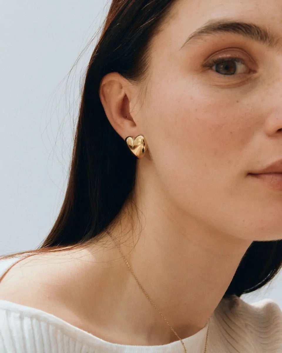 Barley Studs L Gold Edblad