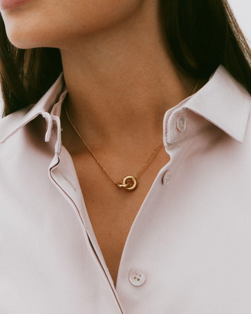 Chunky Eternal Gold Necklace