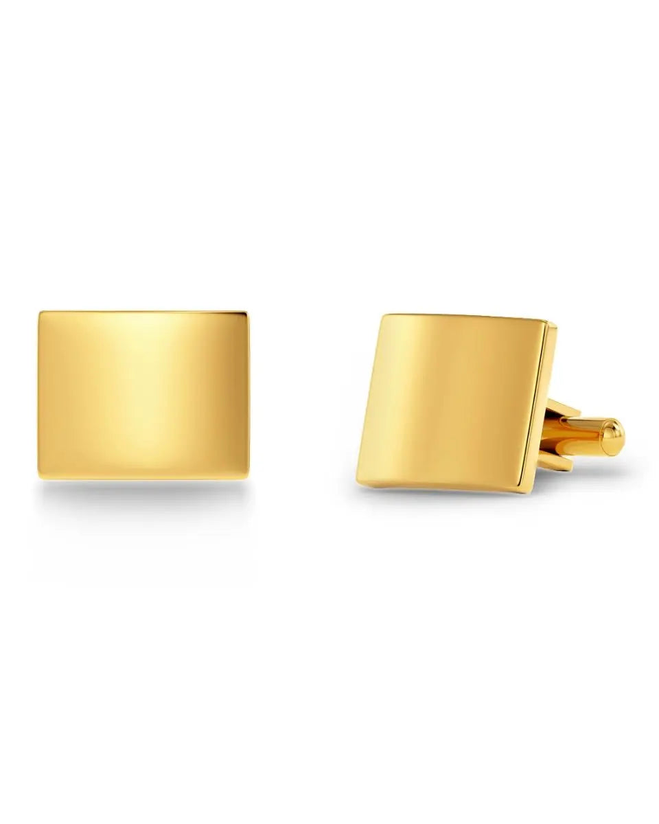Cufflink Square Gold Edblad
