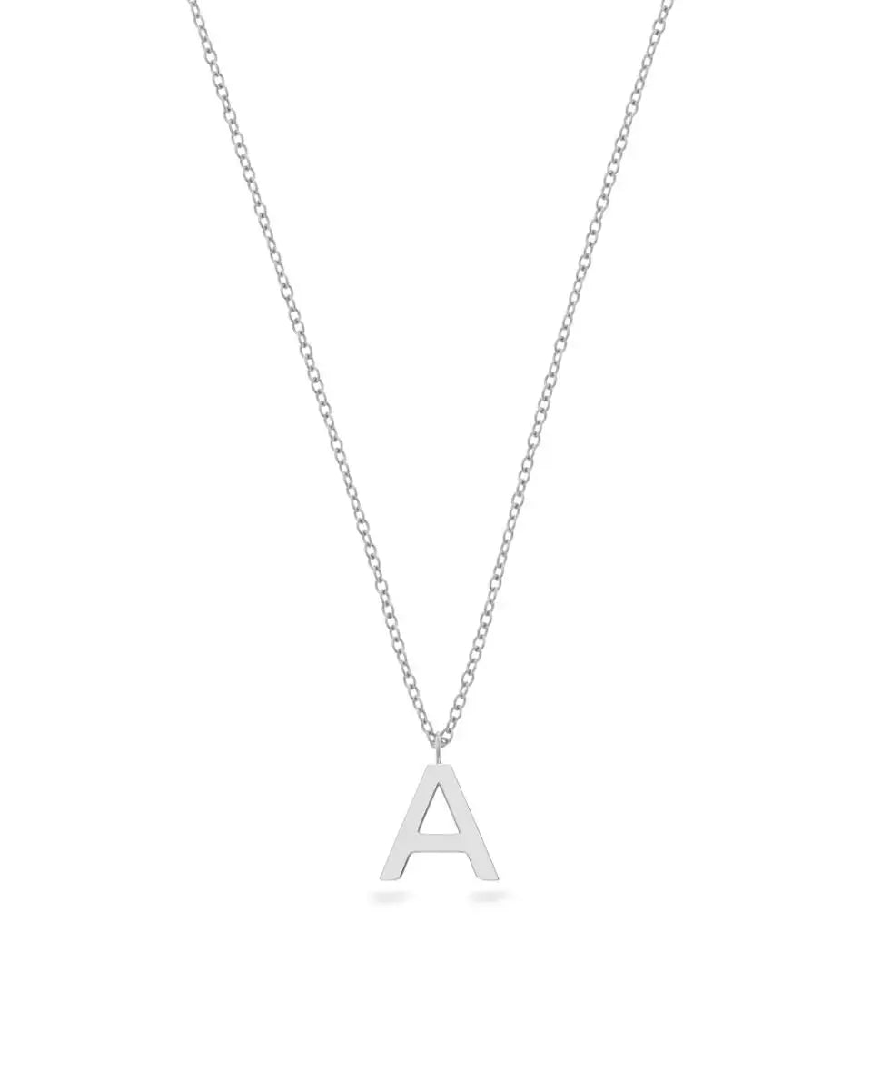 Letter Necklace Silver Edblad