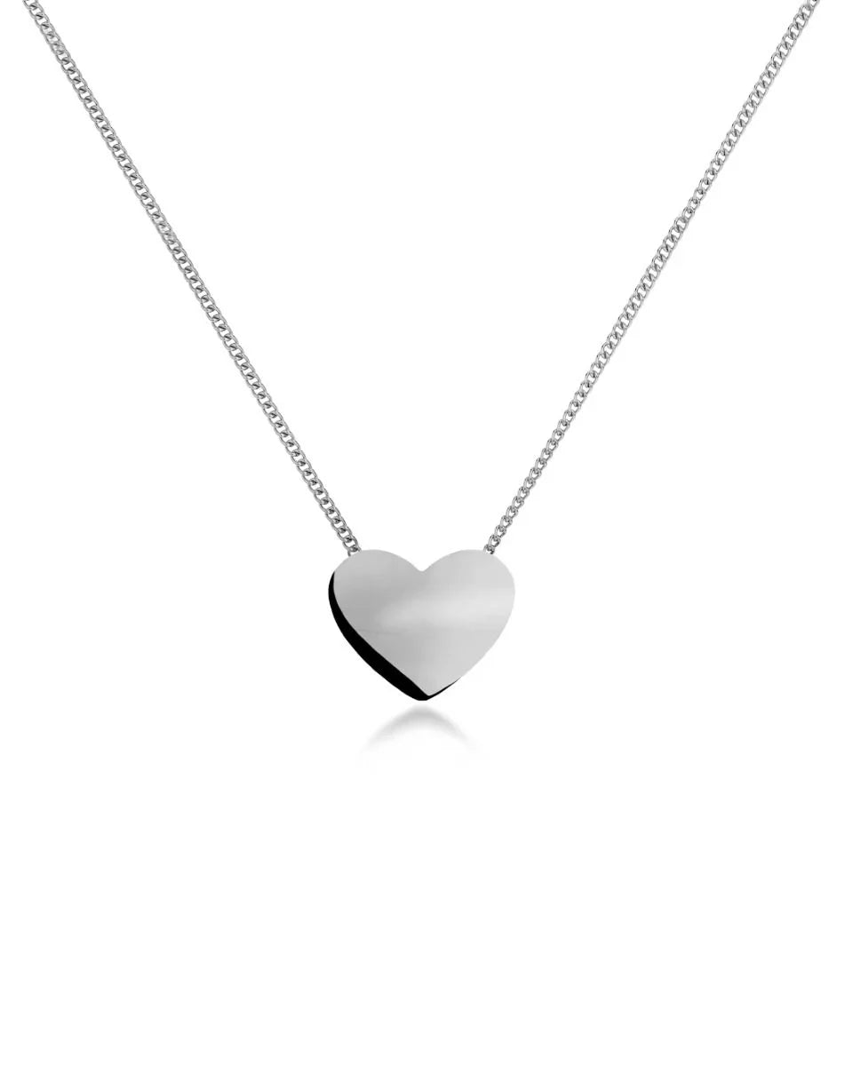 Pure Heart Necklace Silver Edblad NZ