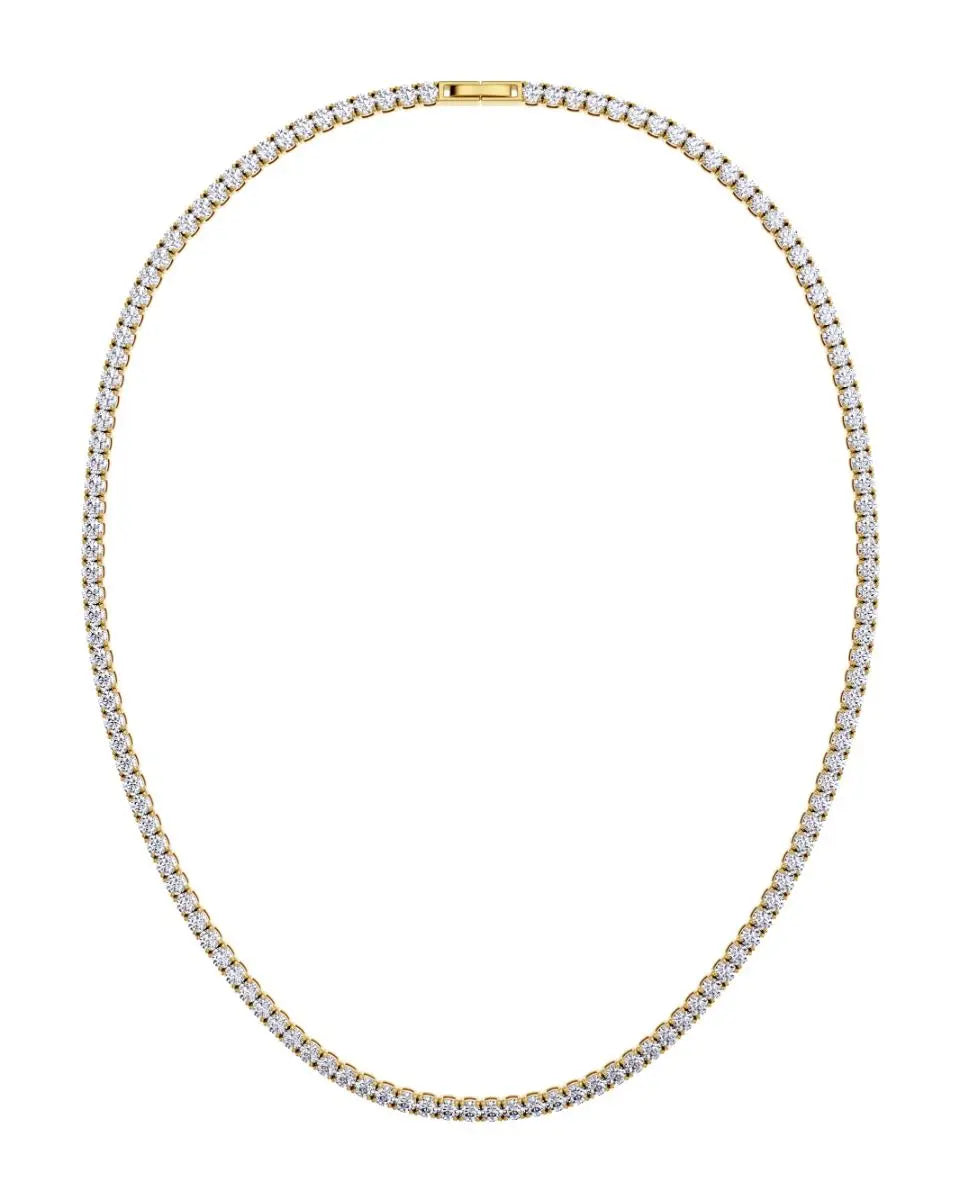 Tennis Necklace Gold Edblad