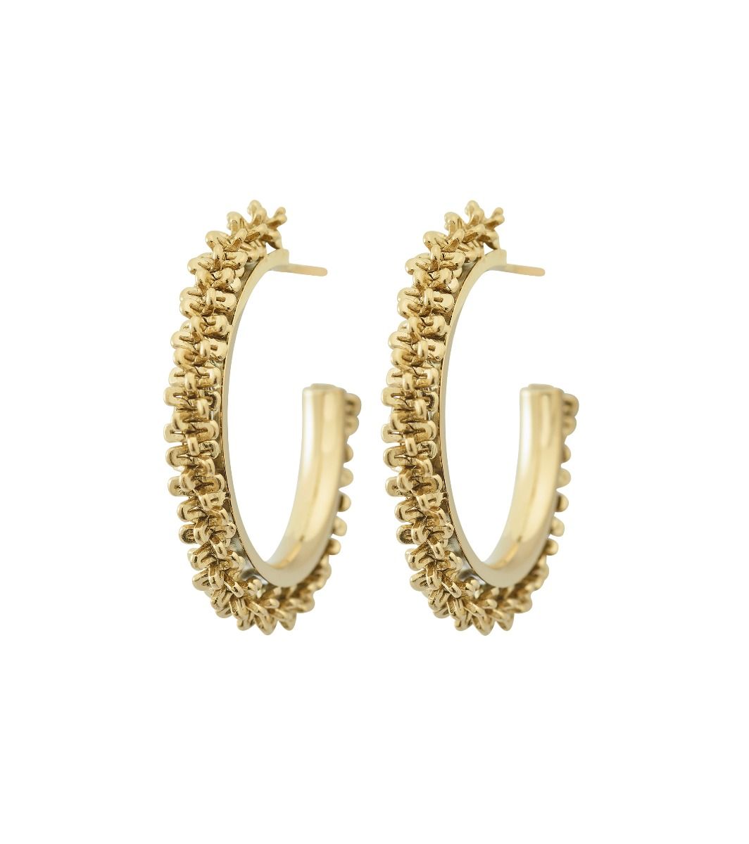 Tinsel Creoles Gold