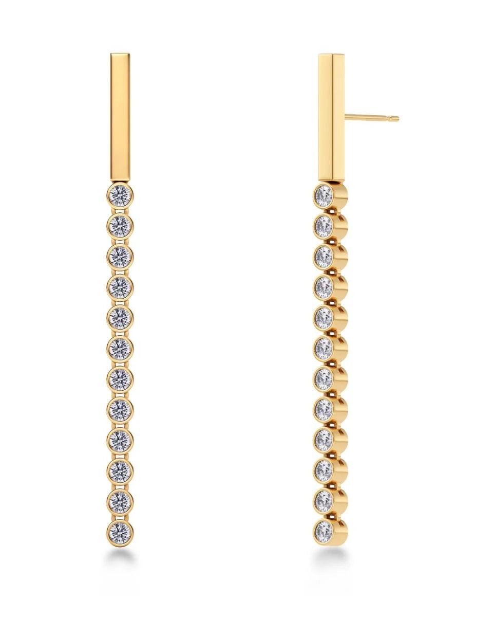 Twiggy Gold Earrings