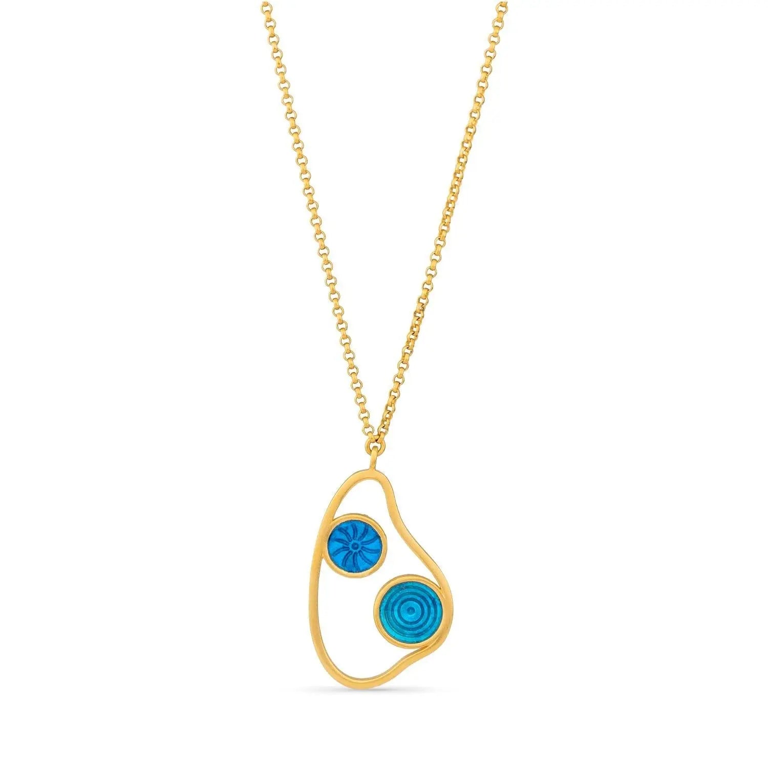 Gaudi Gold Necklace La Pederera - Dyrberg/Kern NZ