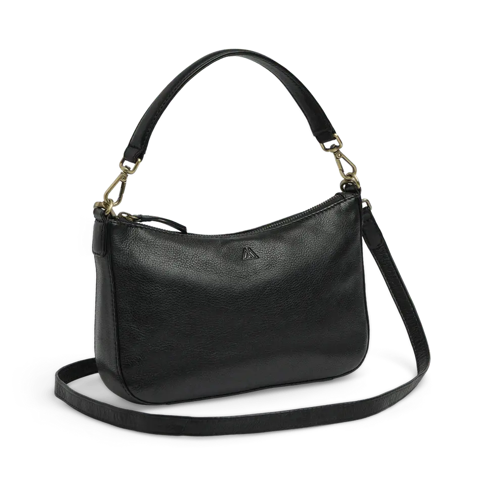 Remona Cross. Bag, Vintage, Black w/Brushed Gold - Dyrberg/Kern NZ