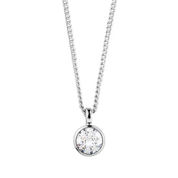 Ette Shiny Silver Necklace - Dyrberg/Kern NZ