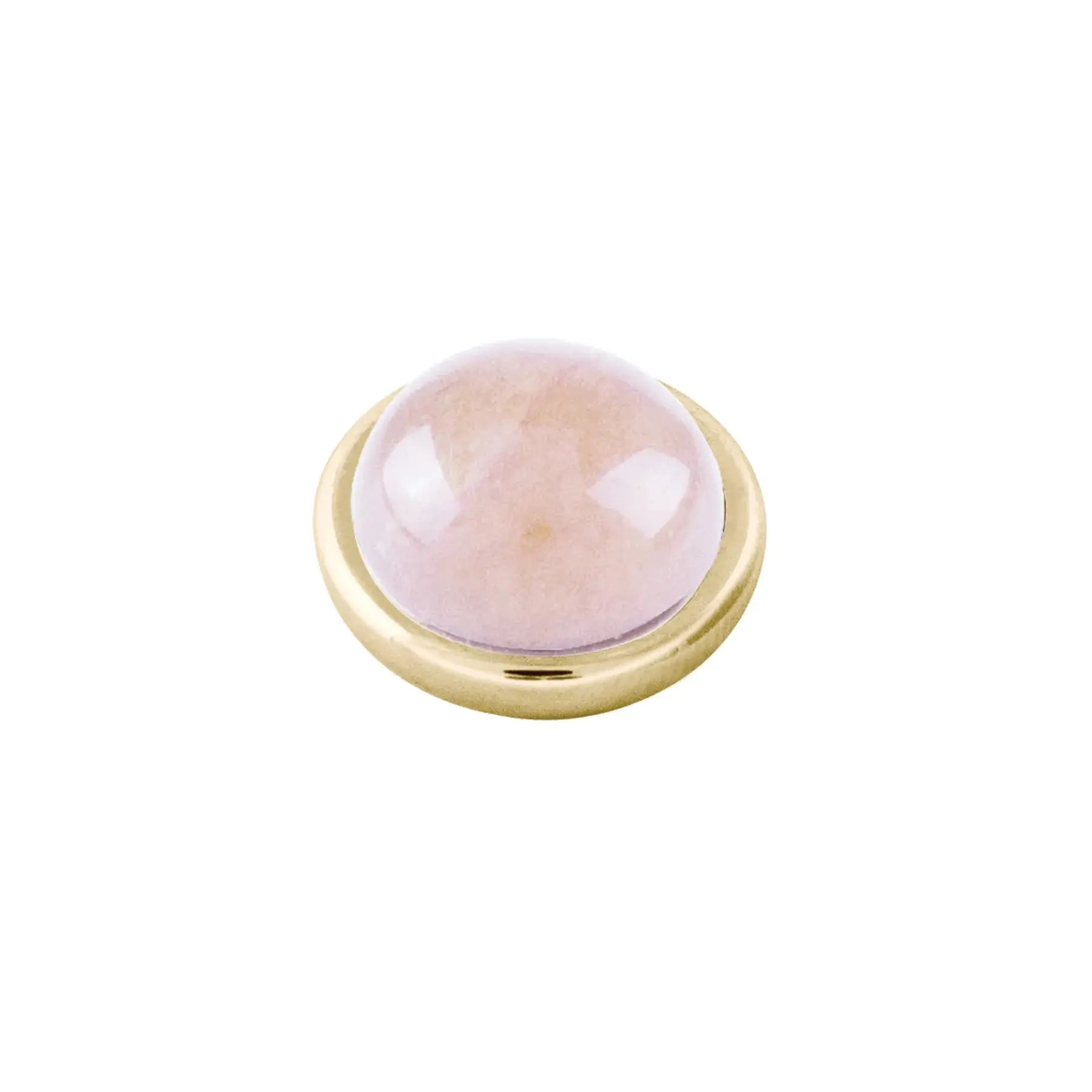 Sence Gold Interchangeable Ring Topper - Rose - Dyrberg/Kern NZ