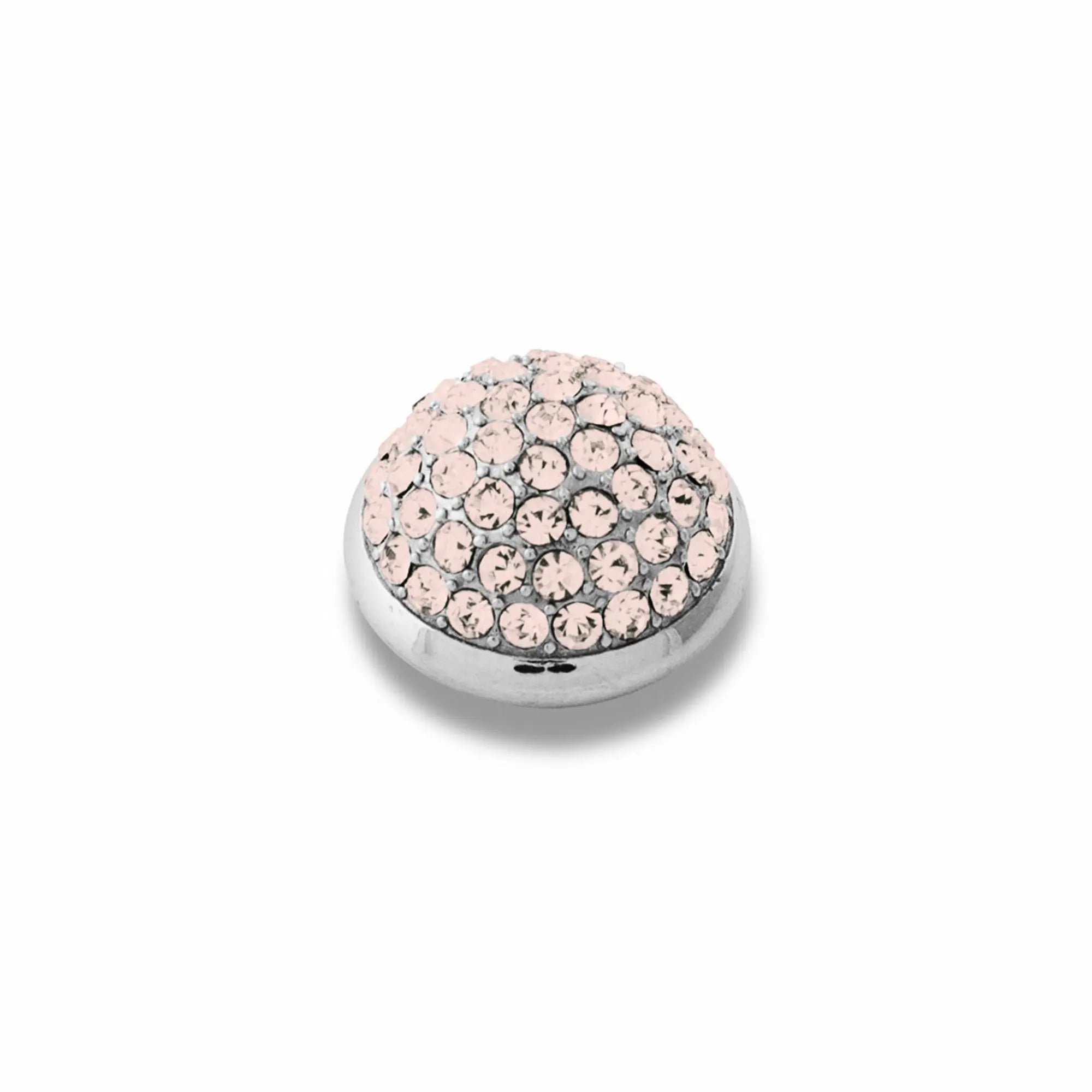 Unity Shiny Silver Interchangeable Ring Topper - Rose - Dyrberg/Kern NZ