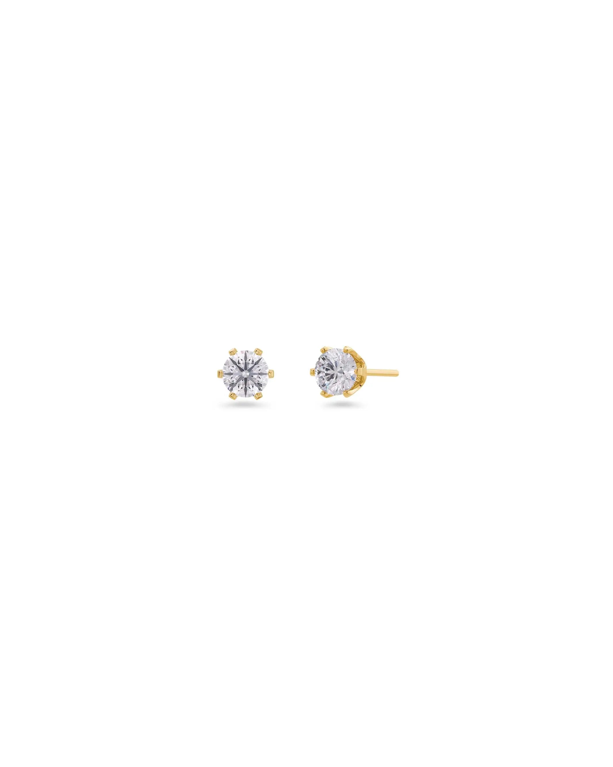Crown Studs Mini Gold Edblad
