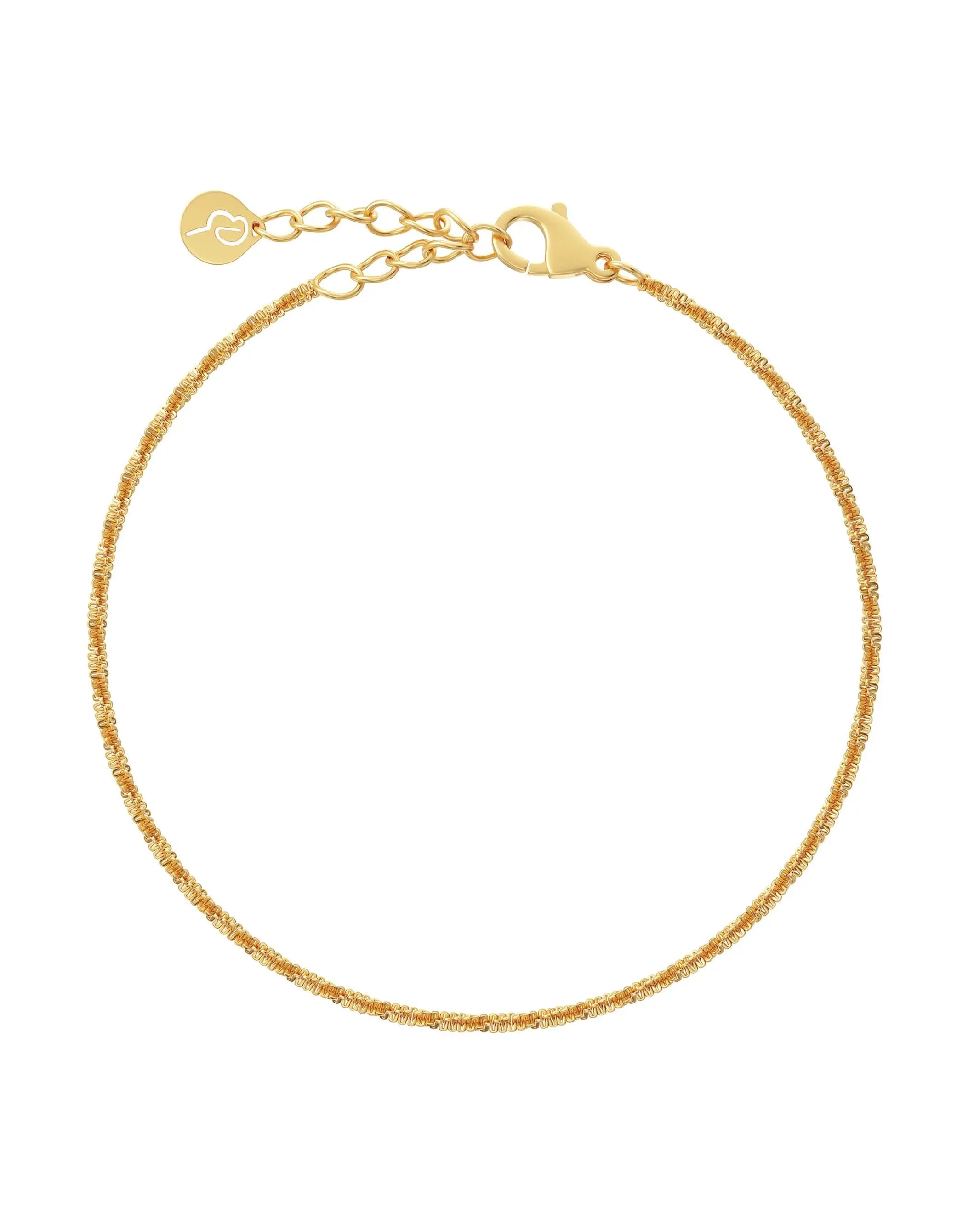 Tinsel Thin Bracelet Gold Edblad