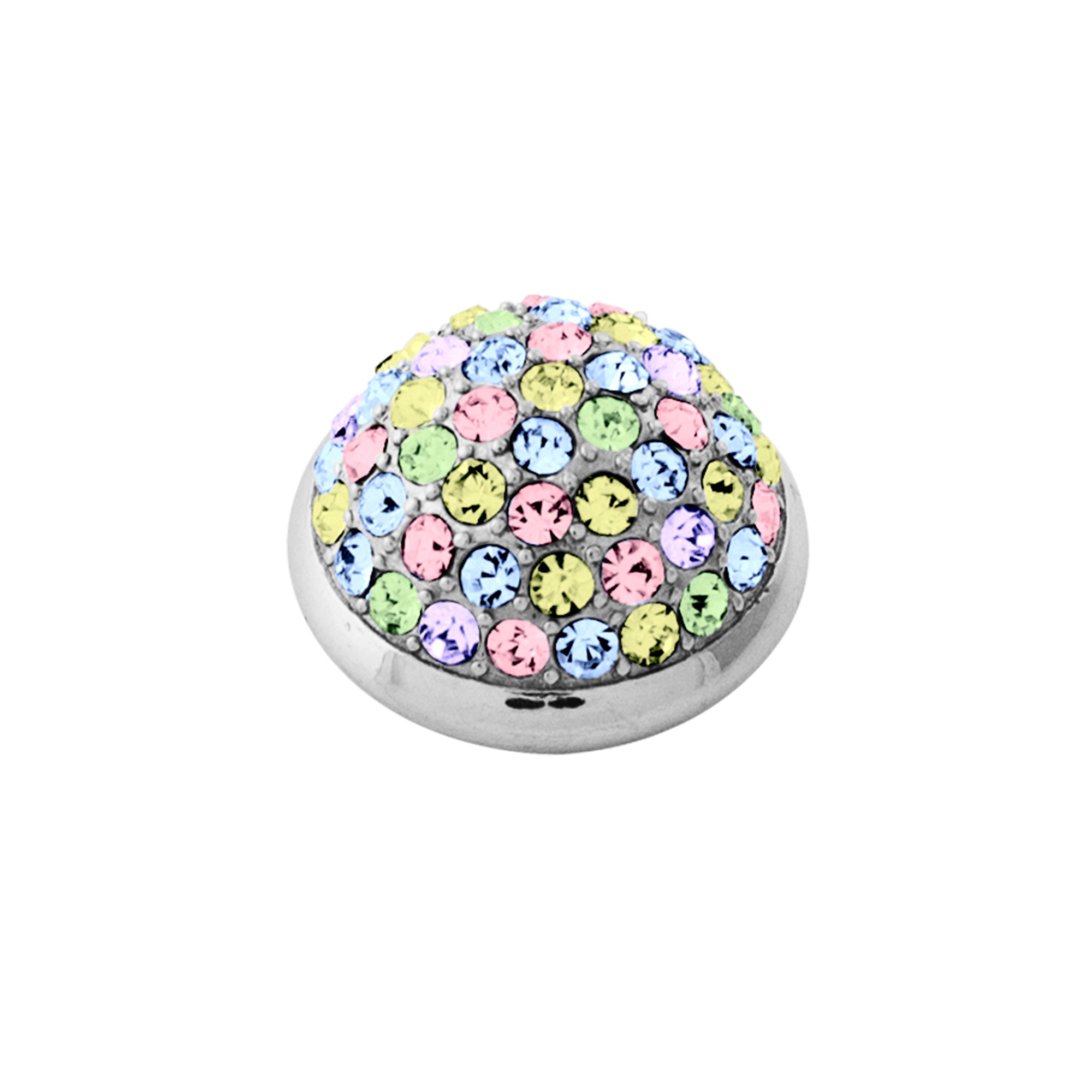 Unity Silver Ring Topper – Pastel Multi
