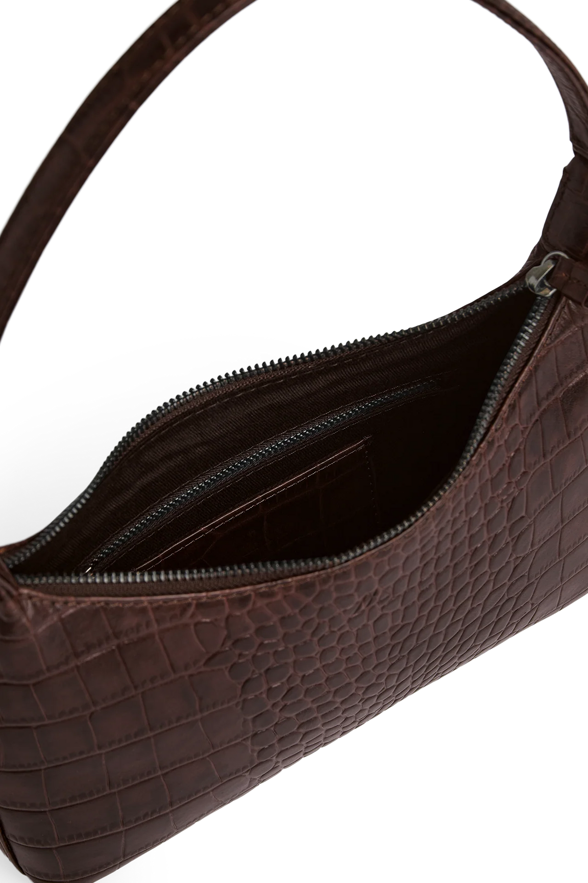 Felicia Bag, Croco - Espresso
