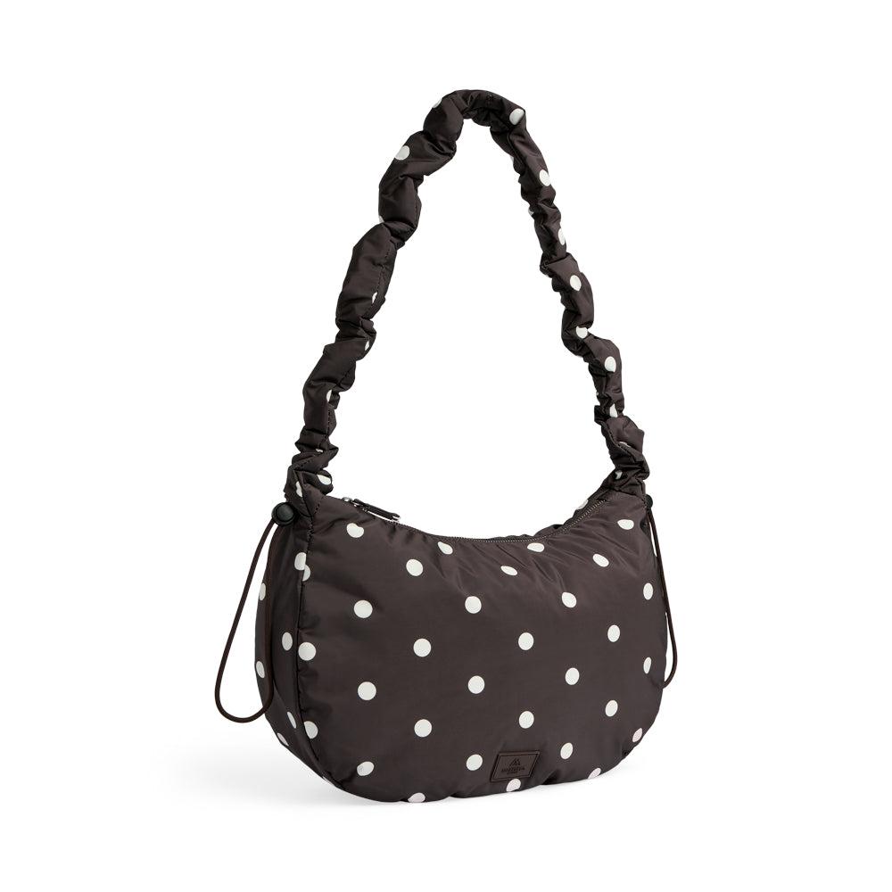 Ground Bag, Recycled - Polka Dot, Brown