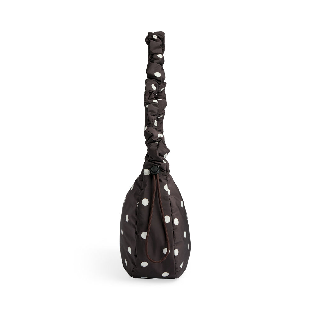 Ground Bag, Recycled - Polka Dot, Brown