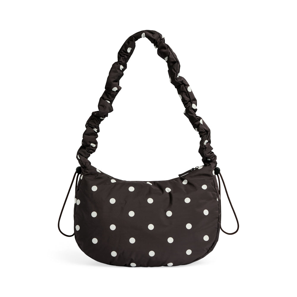 Ground Bag, Recycled - Polka Dot, Brown