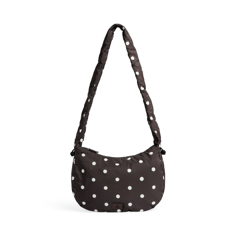 Ground Bag, Recycled - Polka Dot, Brown