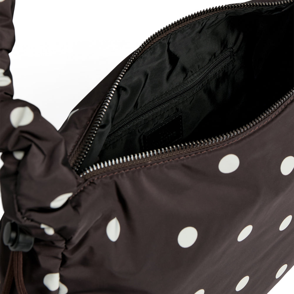 Ground Bag, Recycled - Polka Dot, Brown