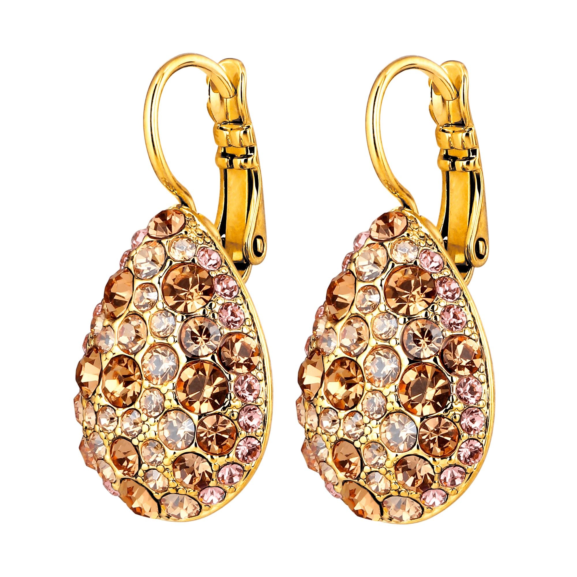 Betta Gold Earrings, Golden