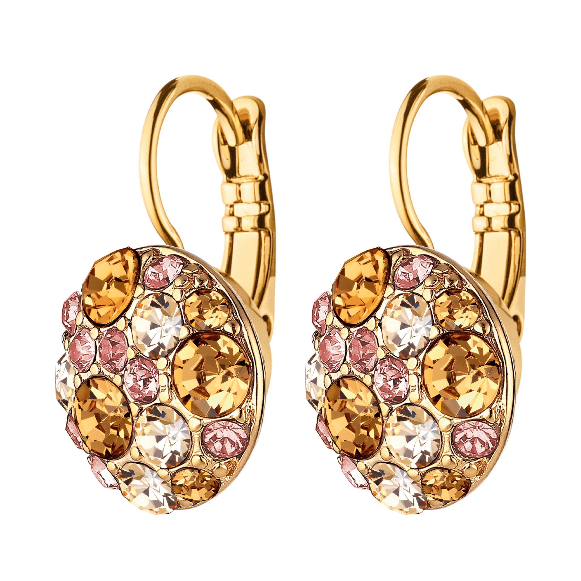 Blost Gold Earrings, Golden