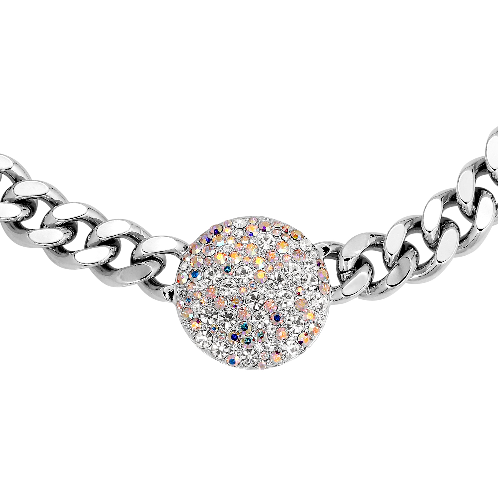 Cosma Silver Necklace - Crystal Ab