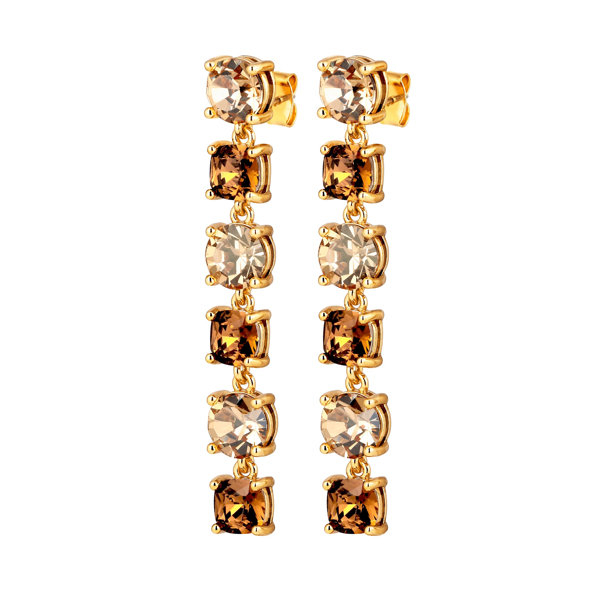 Echo Gold Earrings - Golden