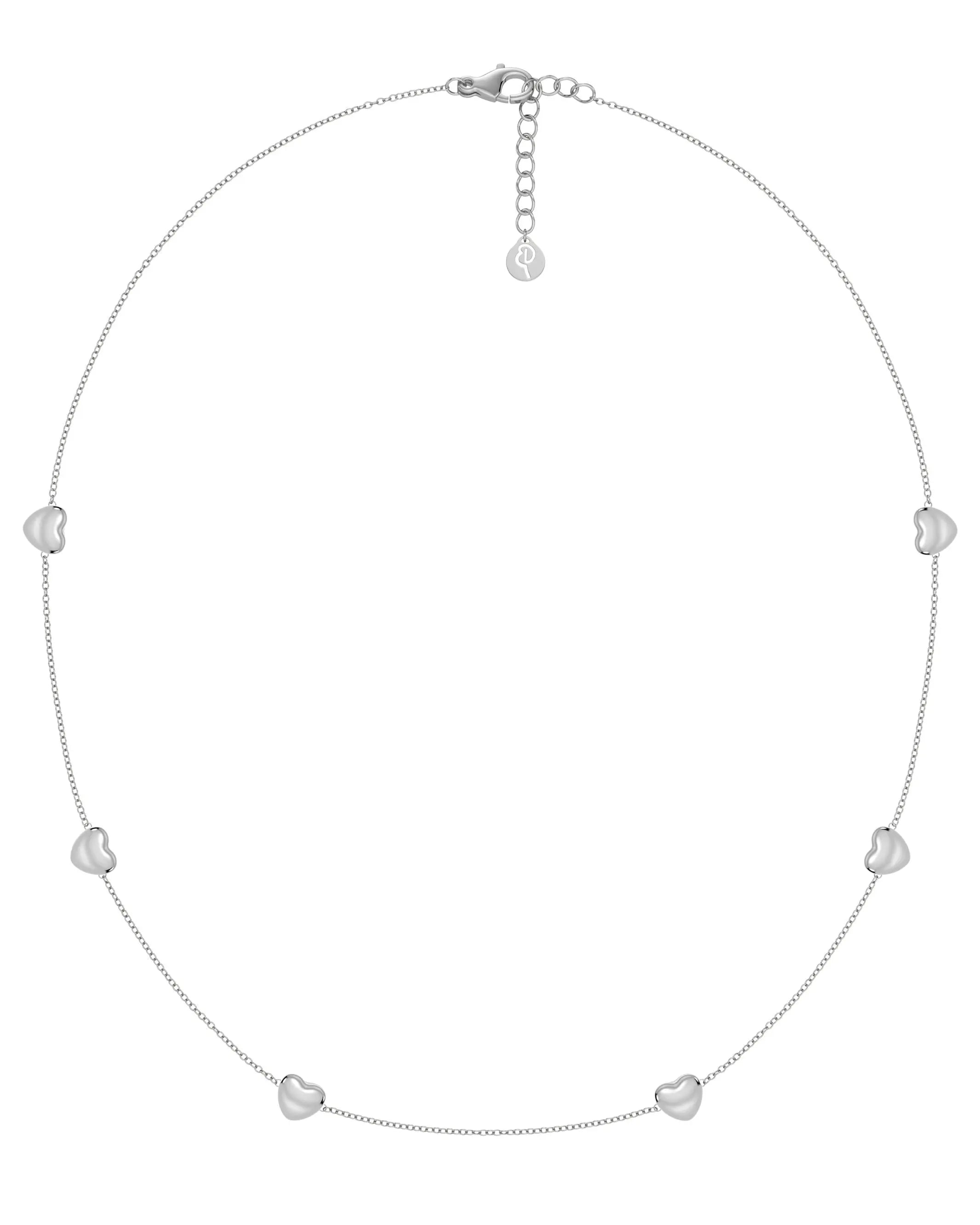 Barley Necklace Multi Silver Edblad