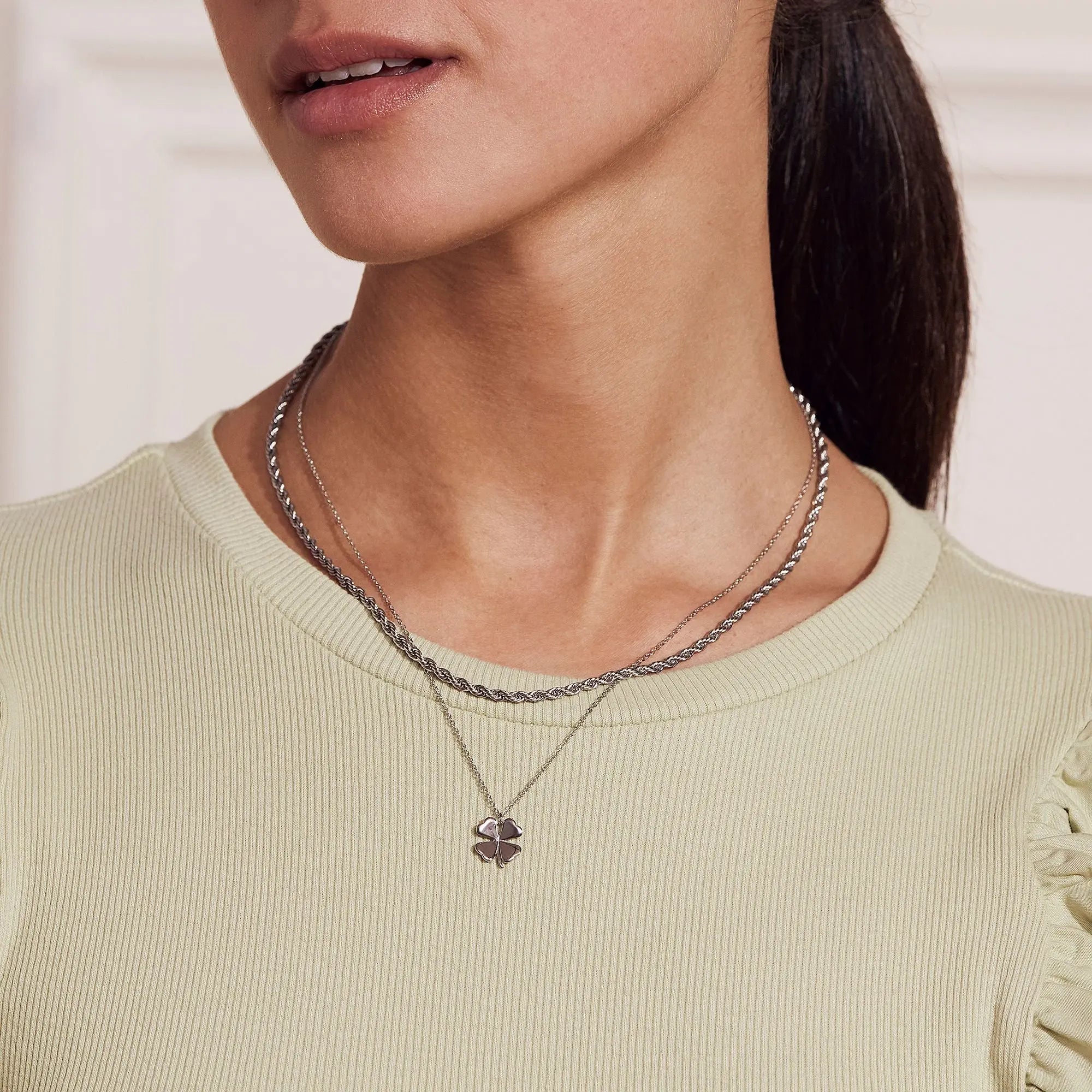 Lucky Necklace Steel Edblad