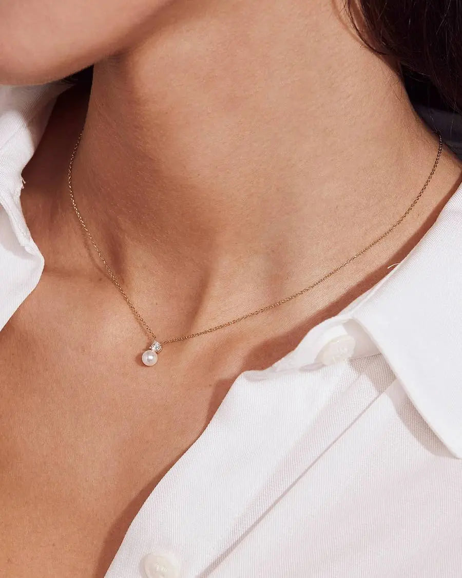 Luna Necklace S Gold Edblad