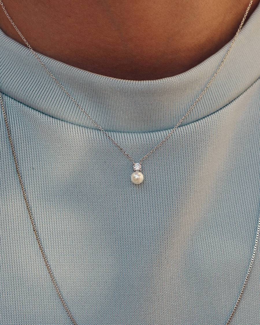 Luna Necklace S Steel Edblad