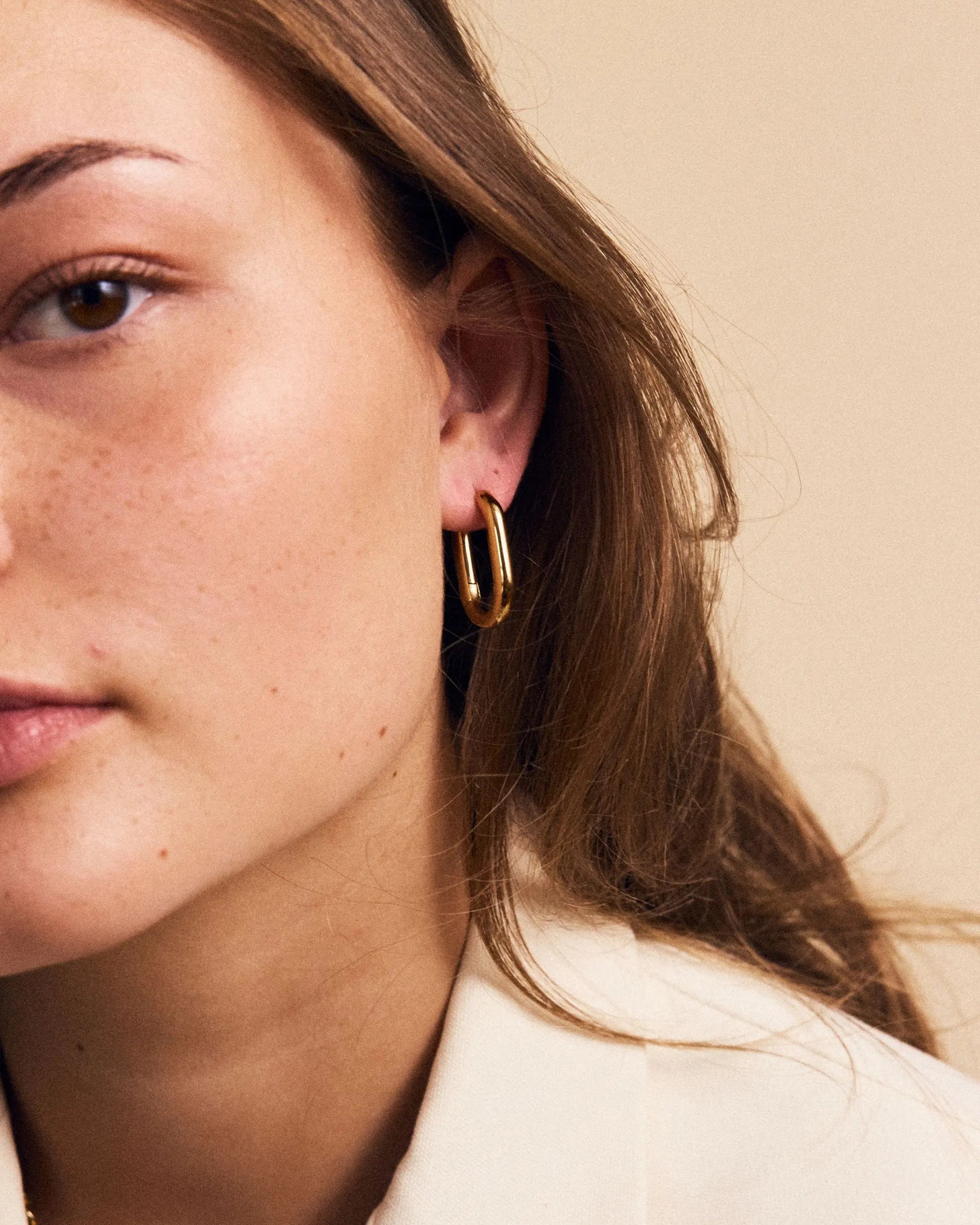 Modernist Hoops L Gold Edblad