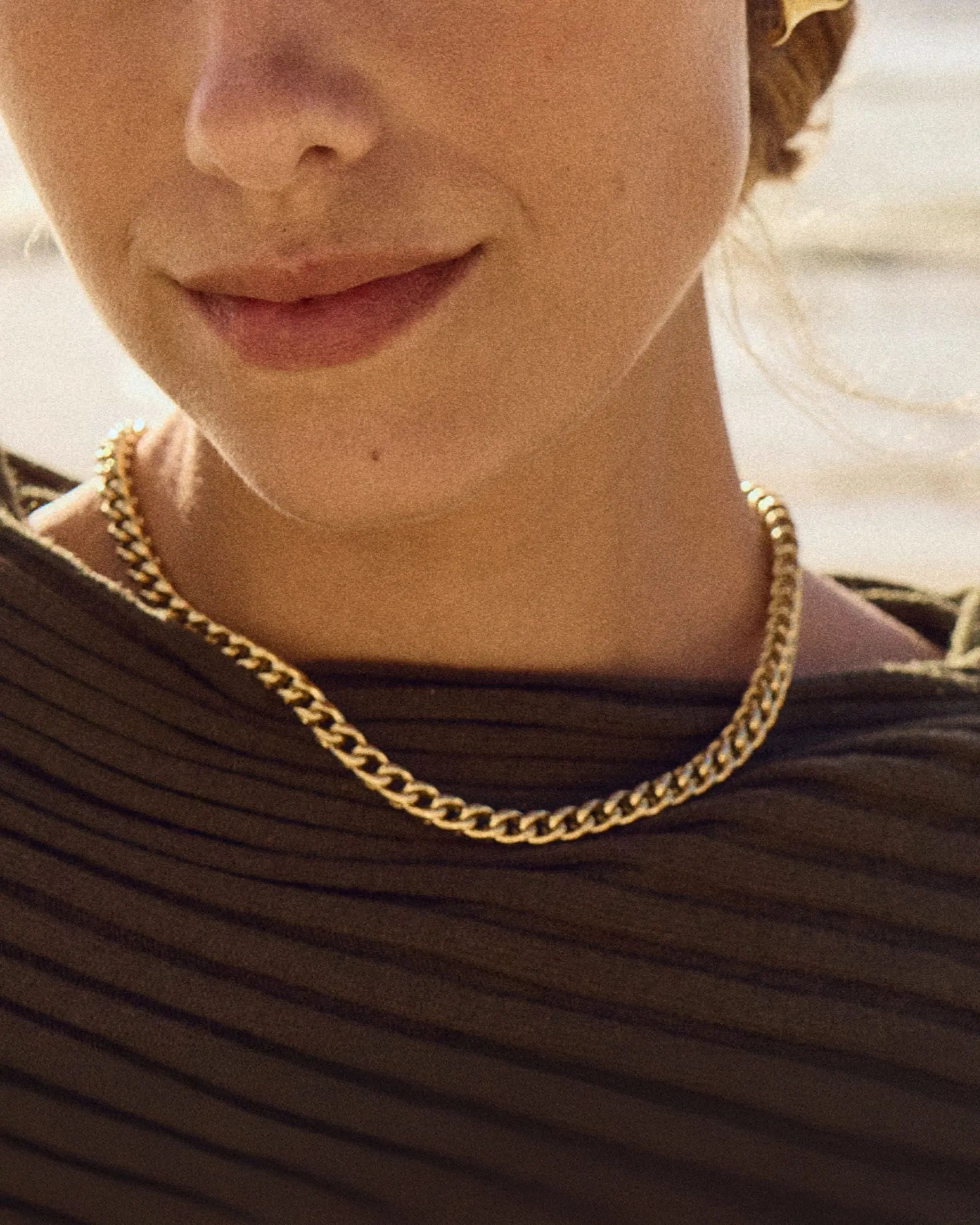 Spiga Chain Necklace Steel Edblad NZ