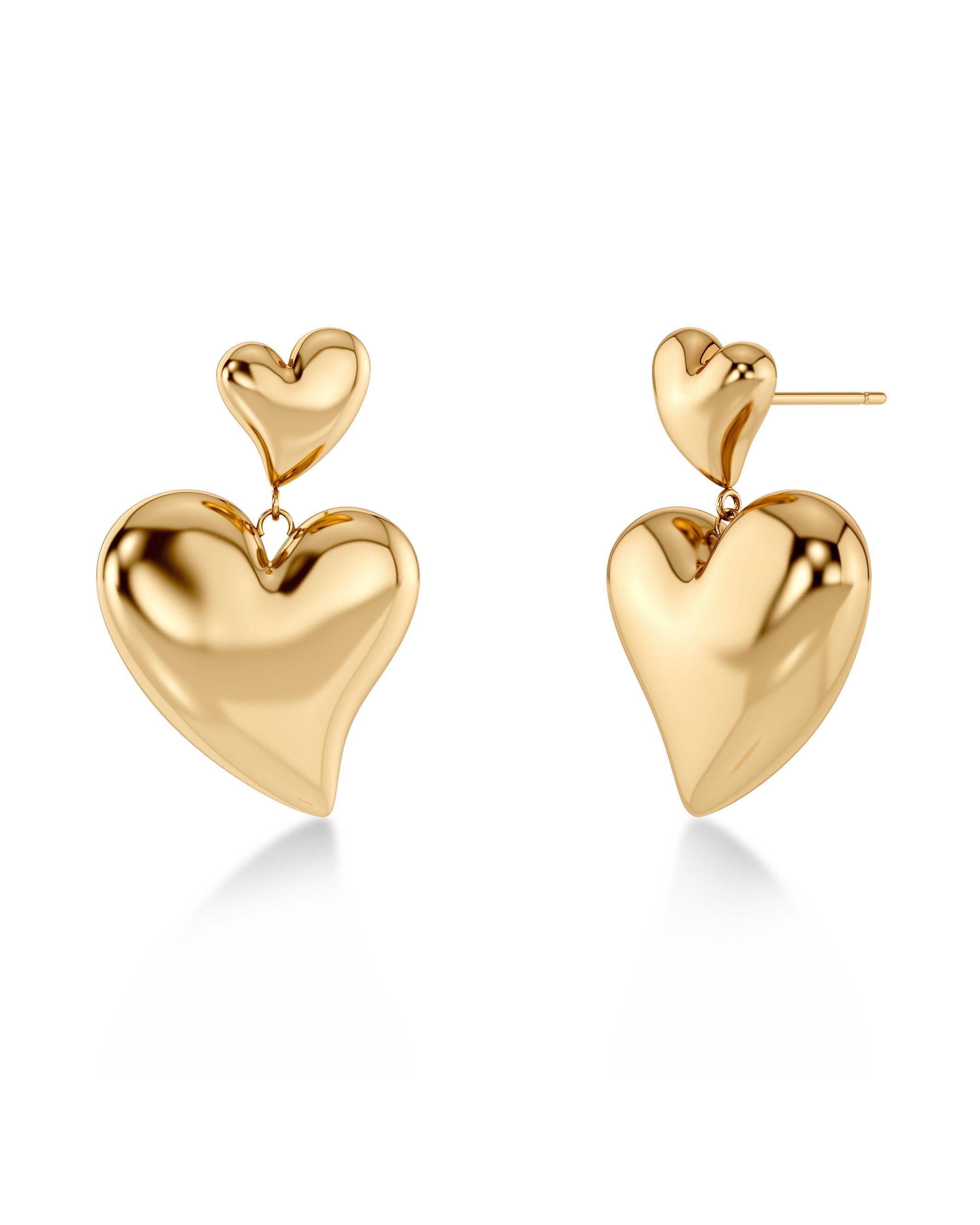 Amorina Earrings Gold EdbladNZ